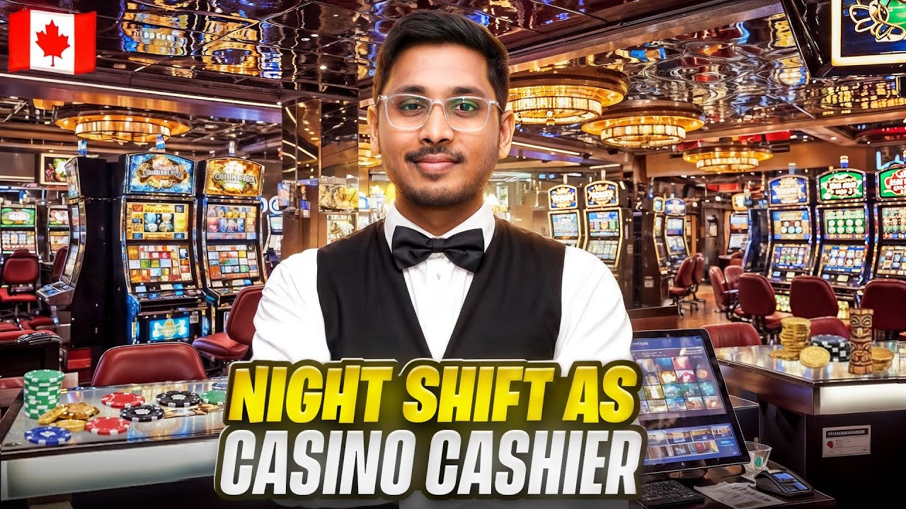 Day in the life of a Casino Cashier in Canada 🇨🇦