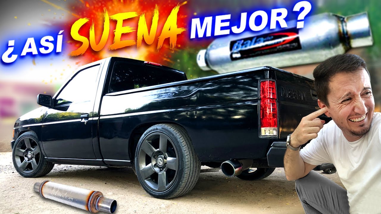 SISTEMA de ESCAPE MODIFICADO en PICKUP D21 / SONIDO DEPORTIVO !! | OrdoTunes