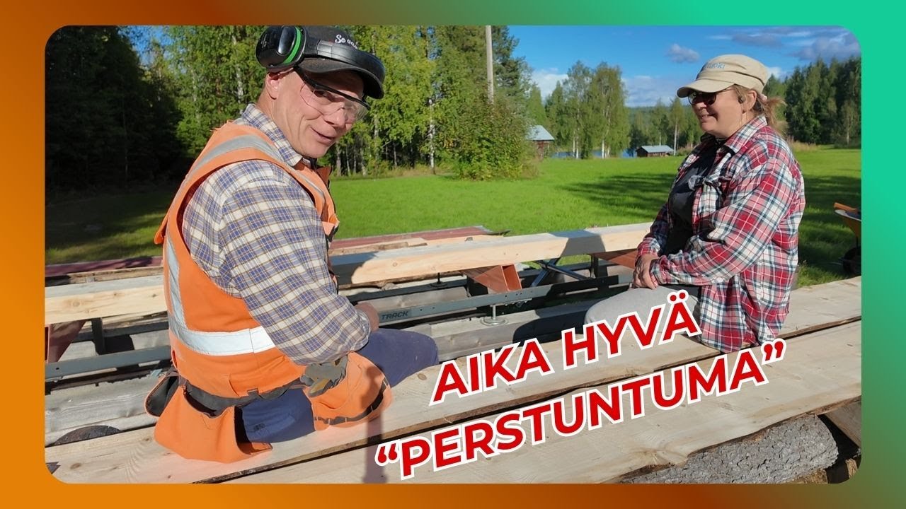 Mitä ihmettä!? Kovapalaterä tukkivannesahaan!? Rouvakin sanoo painavan sanan