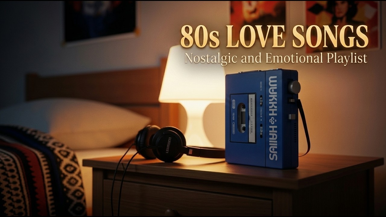 Romantic 80s Love Songs &ndash; Cassette Tape Mix | Back to the 80s Nostalgic Night Drive Playlist