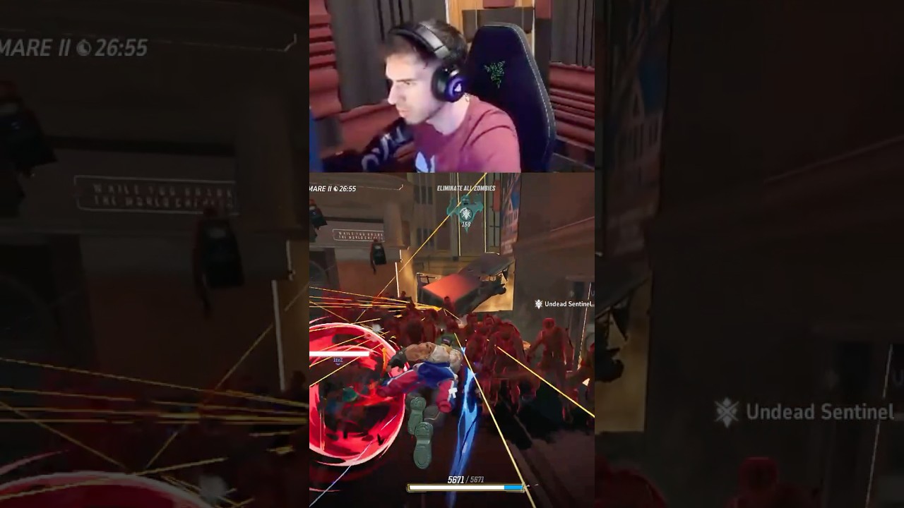 Marvel Rivals Zombies PvE Thor Red Build #marvelzombies #marvelrivalspve #zombie #halloween #thor