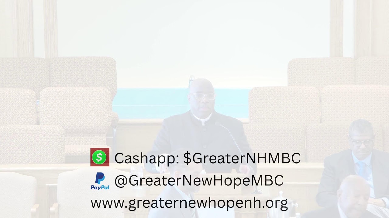 Greater New Hope MBC Live Stream - Sunday Worship Service, Dec. 7, 2025, 10 am