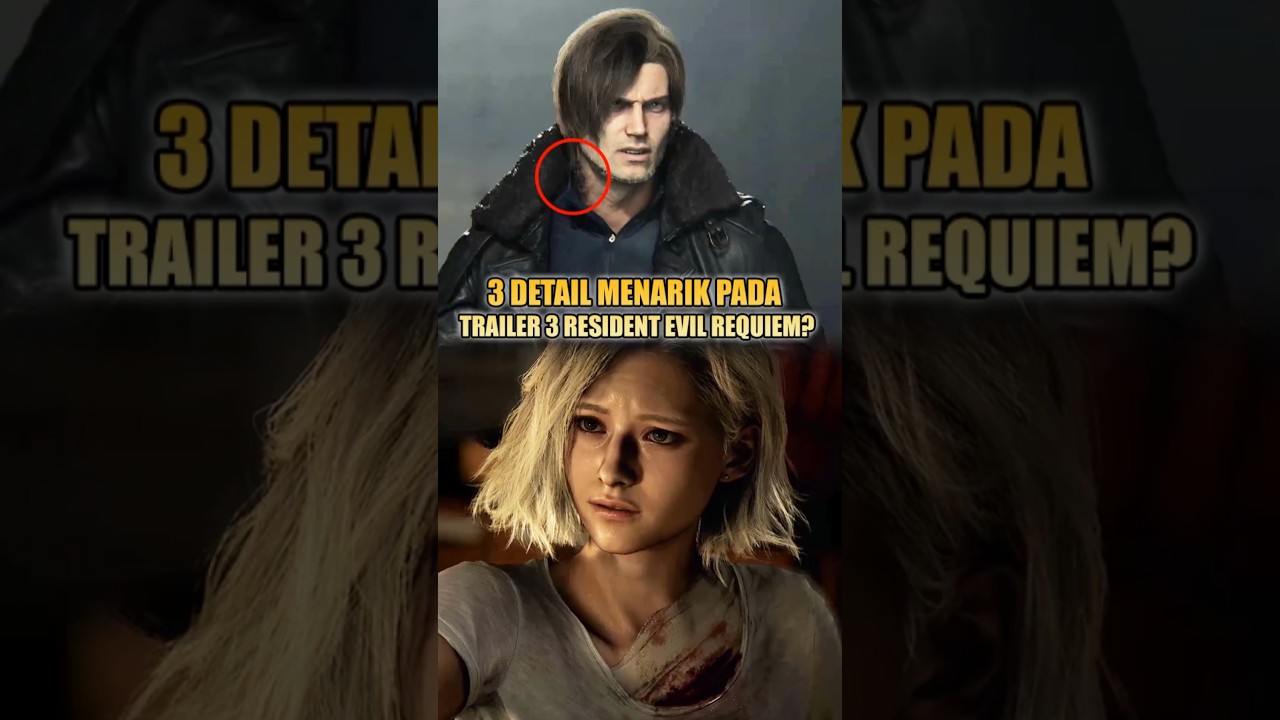 3 Detail Di Trailer Resident Evil 9? #residentevil #leon #graceashcroft #shorts #detail #explained