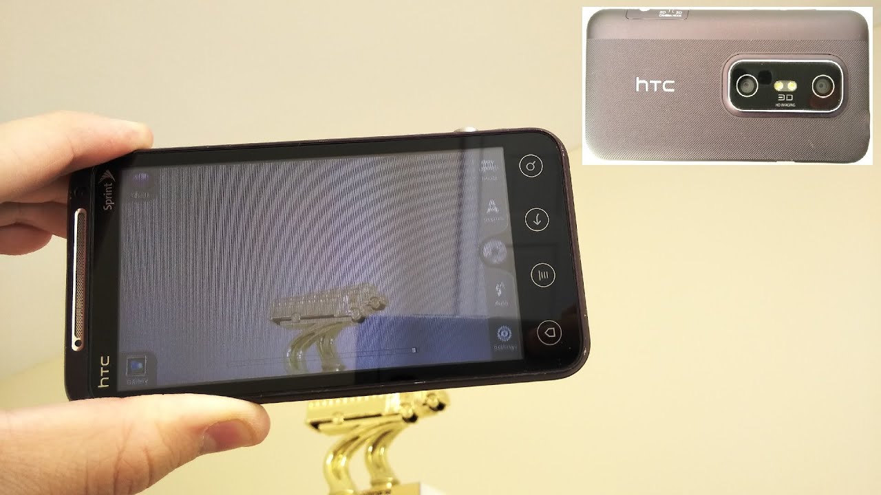 HTC Evo 3D phone review & 3D camera tests
