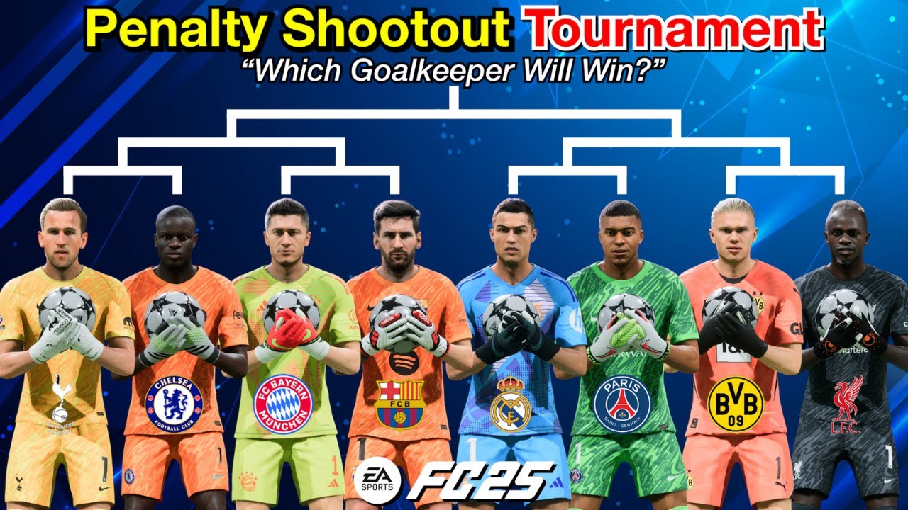 Star Player Returns as Goalkeeper for Old Team! Penalty Shootout Tournament!【FC25】