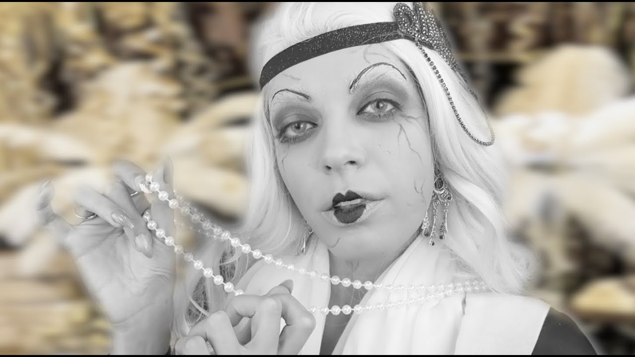 ASMR | Ghost Party Guest Fixes Your Dress! (Chit-Chat, Whispered, Background Sounds.)