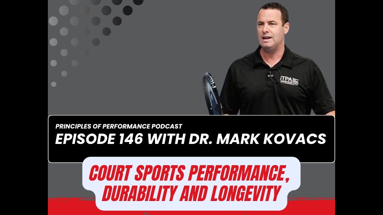 Podcast 146 - Court Sports Performance, Durability and Longevity with Dr. Mark Kovacs