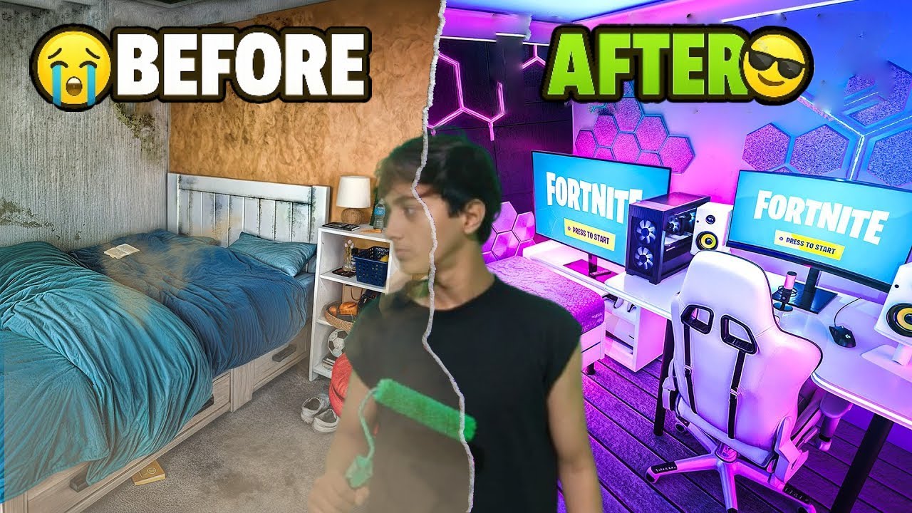 I Built Their gaming Dream Room In My House 😱🔥