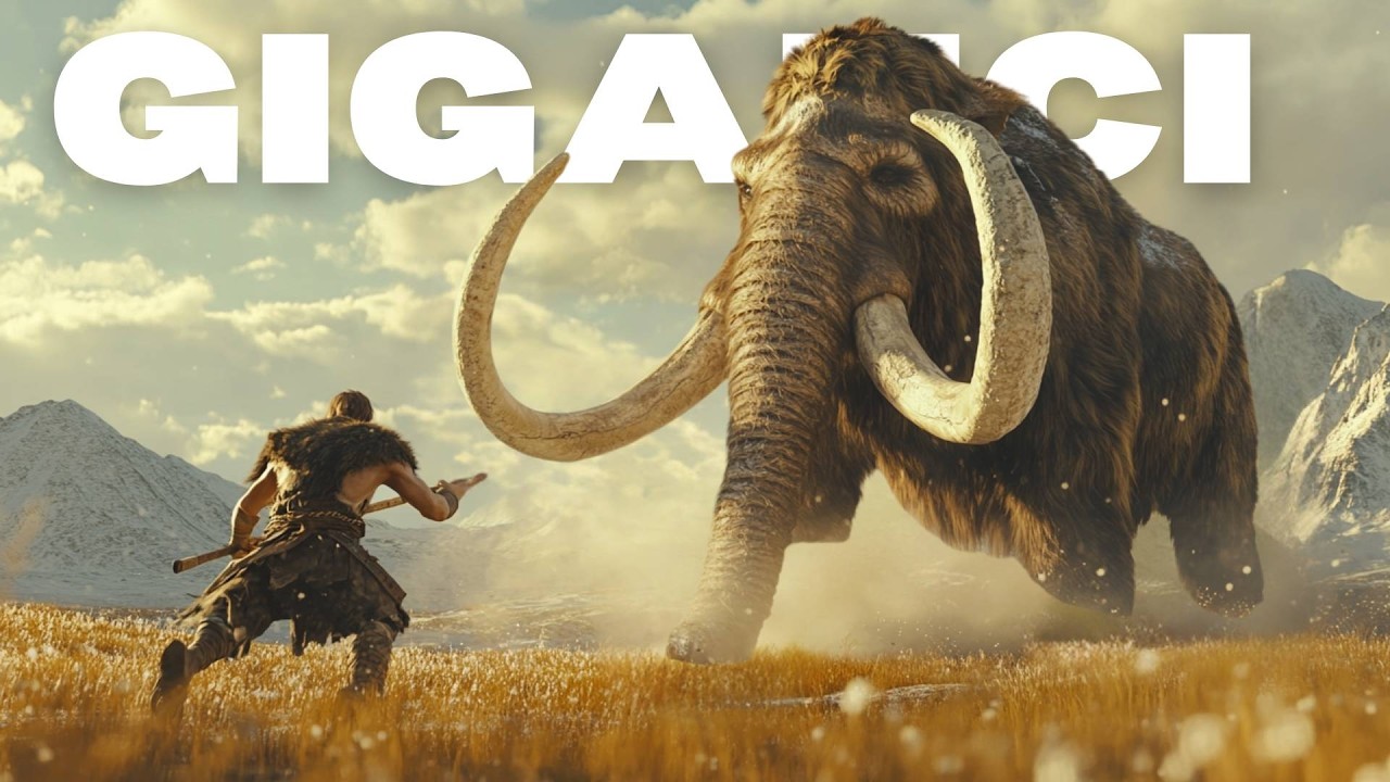 5 Gigant&oacute;w Kt&oacute;rym Pomogliśmy Wyginąć &mdash; Prawdziwa Historia Epoki Lodowcowej