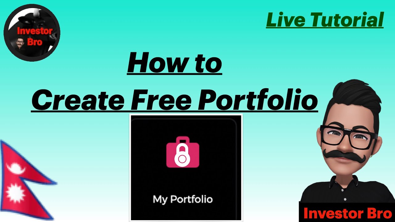 फ्री मा पोर्टफोलियो कसरी बनाउने ?/How to Create Free Portfolio ?/ Using Nepal Share App/Investor Bro