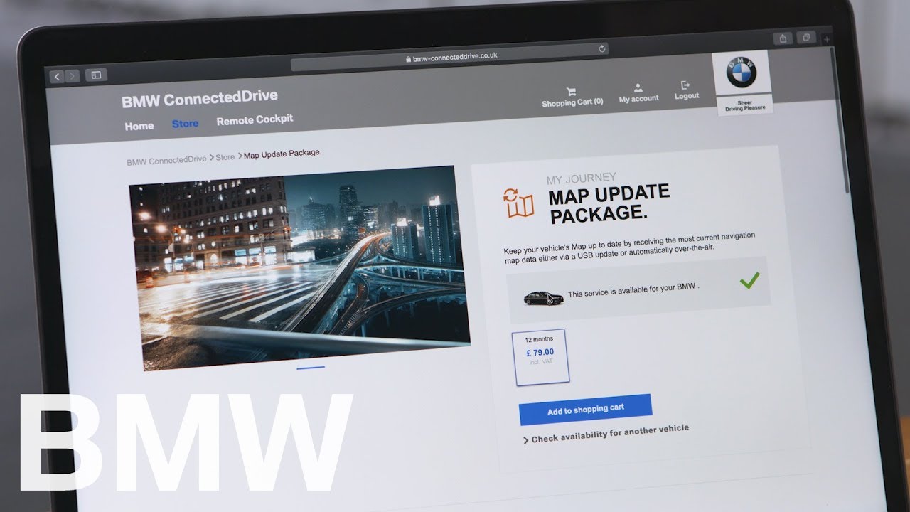 How to find and download a map update for your navigation on your computer &ndash; BMW How-To