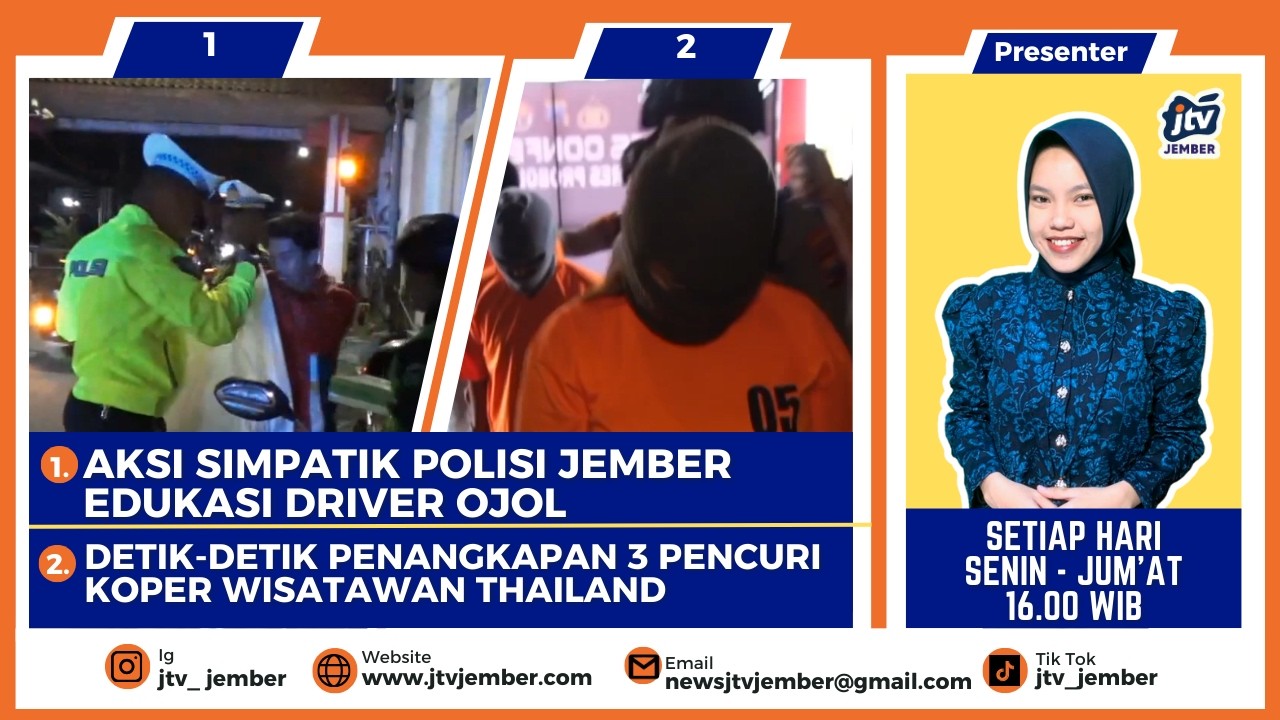 [LIVE] Patroli Sahur Jember: Petugas Ingatkan Ojol Bahaya Main HP Saat Berkendara - BTK
