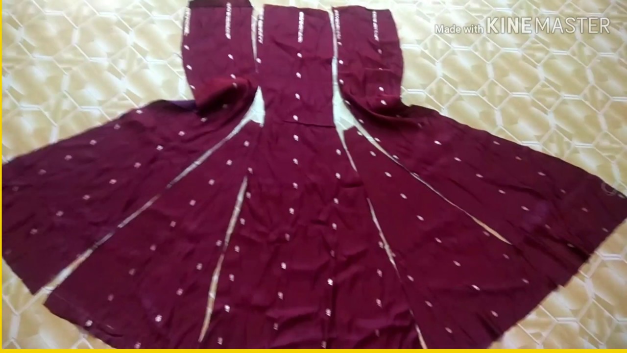 Fish cut Lehenga cutting and stitching Part-1