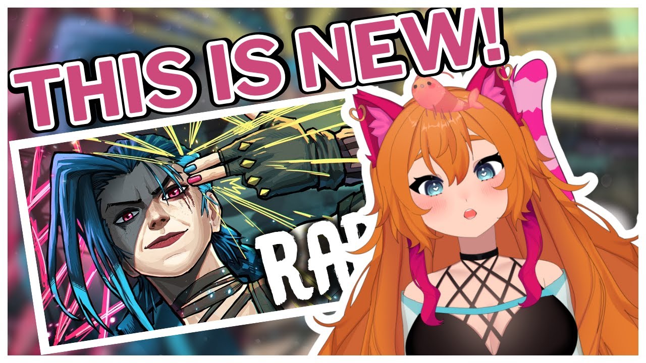 CATGIRL REACTS | JINX RAP | 
