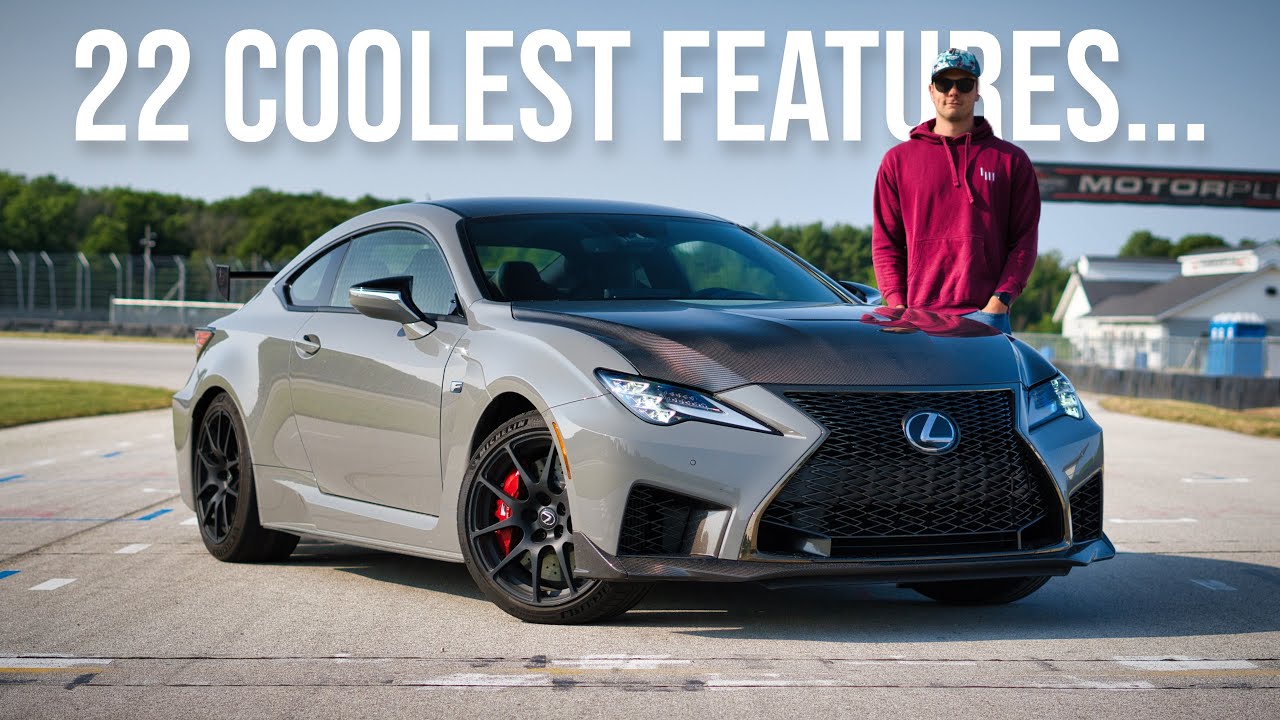 2023 Lexus RCF Track Edition - 22 INTERESTING FEATURES