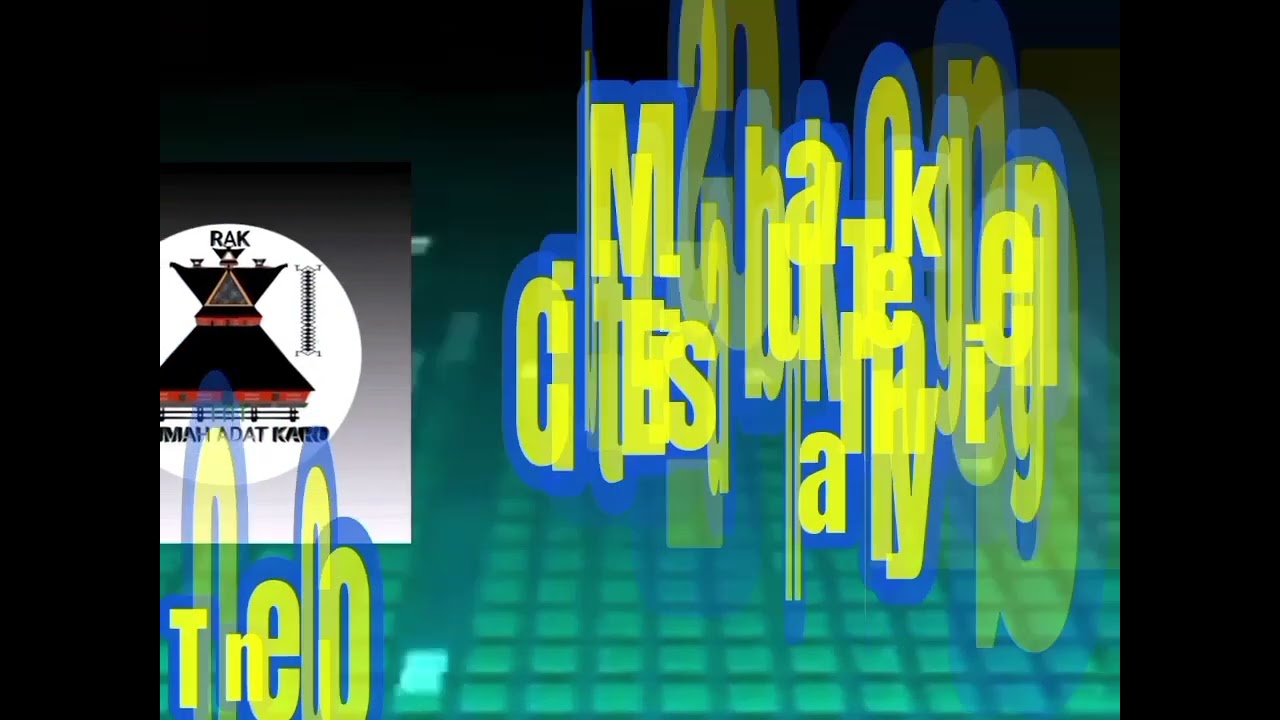 Lagu Karo karaoke mabuk Tenggen 