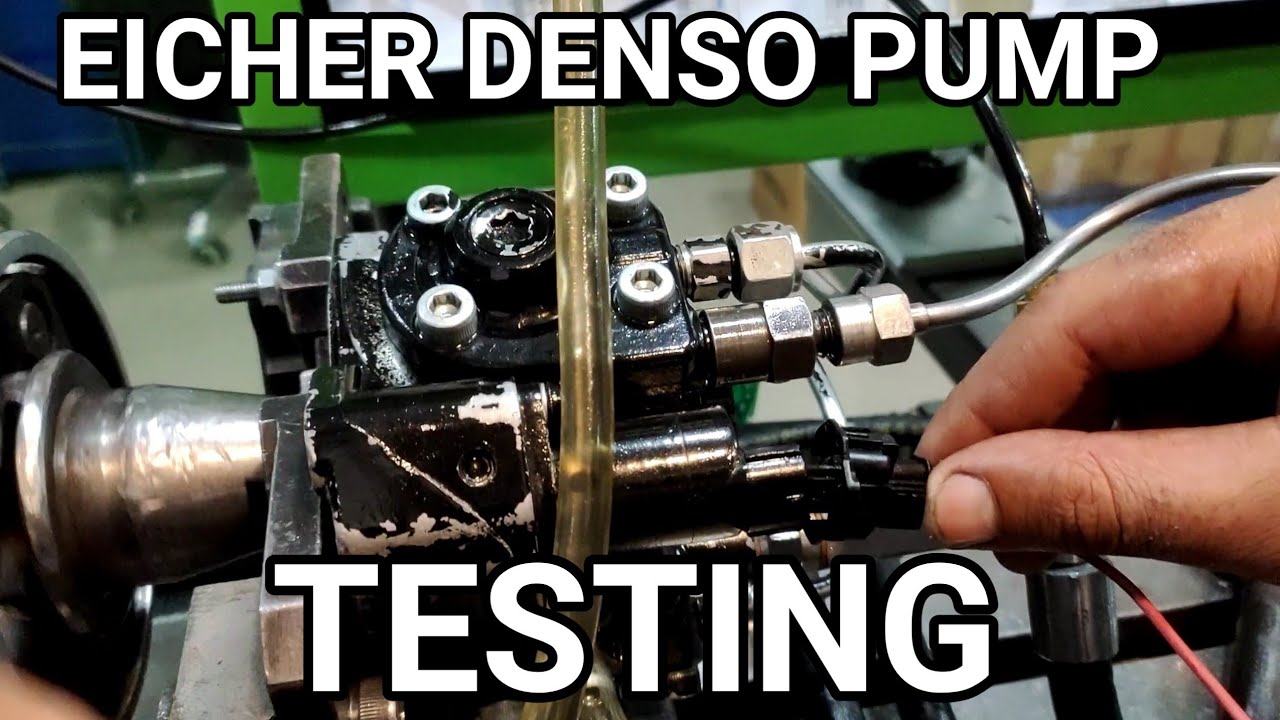 EICHER DENSO PUMP TESTING MANUAL ! DENSO PUMP TESTING ! CRDI DENSO PUMP TESTING ! DENSO HP0 Pump