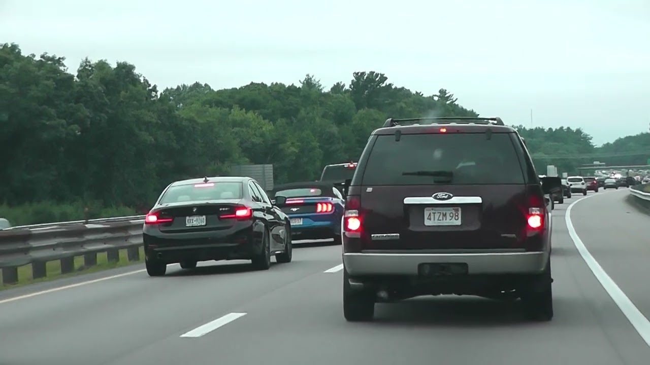Massachusetts route 3 (Bourne to Braintree) northbound part 2