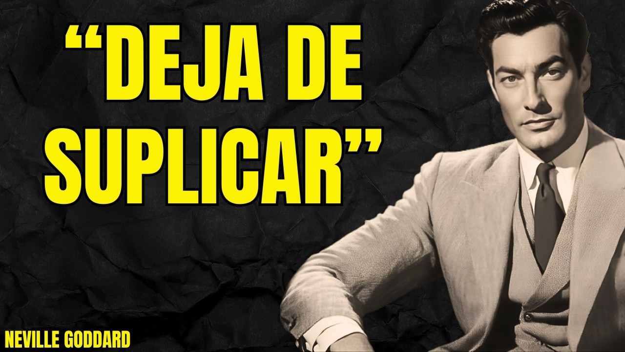 Por Qué Rogar Por Dinero Te Mantiene Pobre (Haz ESTO En Su Lugar) | Neville Goddard Profesor
