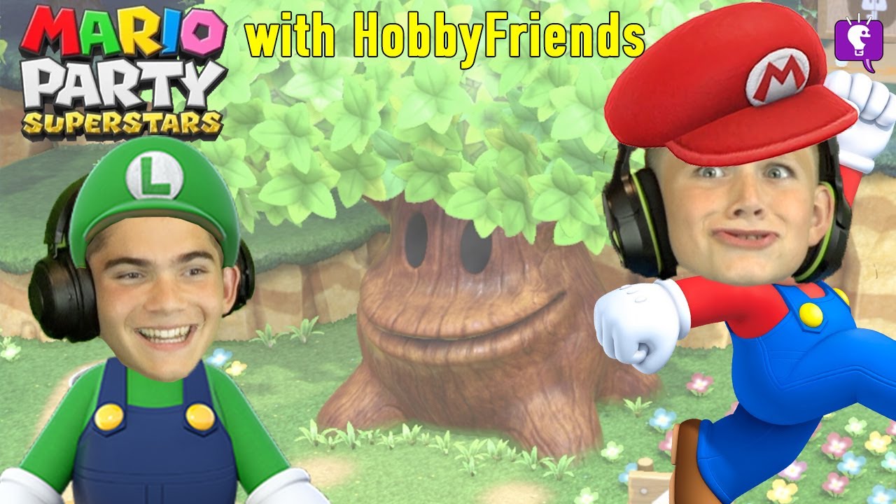 Mario Party with HobbyFriends on HobbyFamilyTV