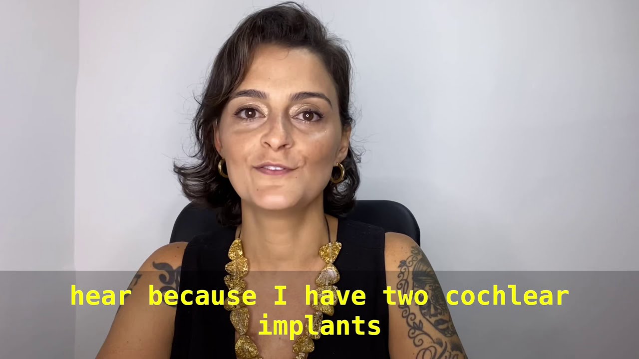 I am deaf, but I can hear: Paula Pfeifer, deaf author from Brazil talks about her COCHLEAR IMPLANT