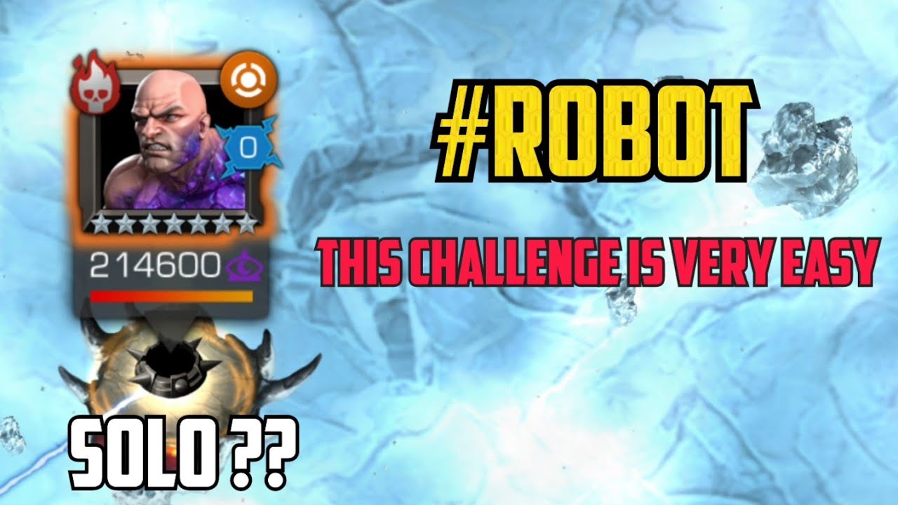 #Robot Challenge Solo ? | Very Easy Challenge with this Champion 🏆