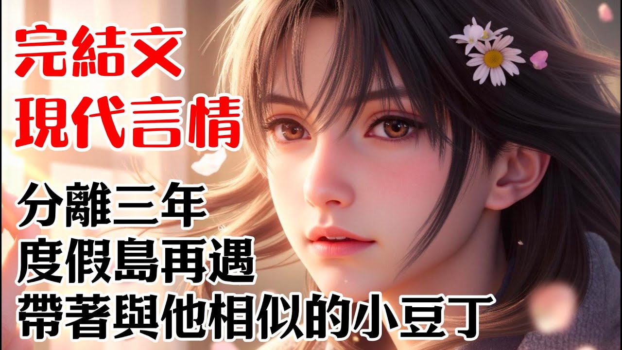 【完結文&bull;現代言情】分離三年，度假島重逢，我帶著小豆丁，他紅眼質問我的離開 #一口氣看完 #有聲小說 #床邊故事  #言情小說#輕小說 #小說 #完結 #小說推文 #女頻 #短篇小說