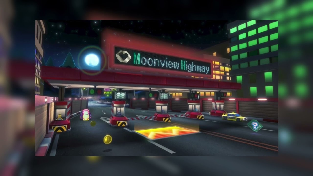 Wii Moonview Highway - Mario Kart 8 Deluxe (nightcore & reverb)