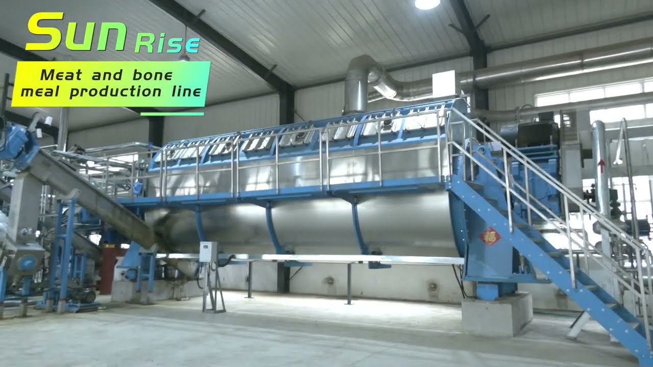 Meat and bone meal production line