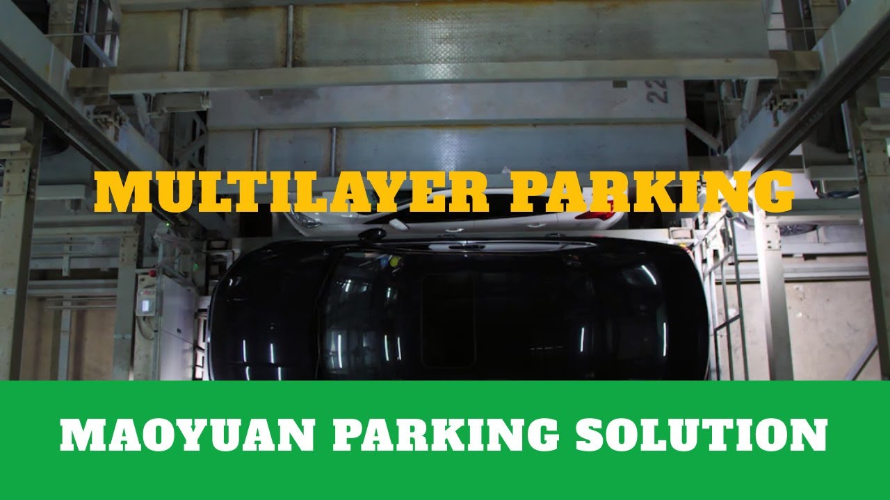 pallet type cart car parking system