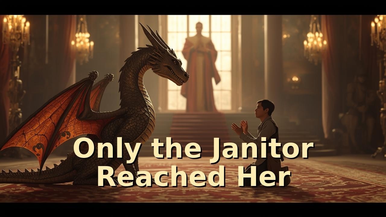 The Dragon Princess Wouldn’t Speak—Until a Janitor Tried | HFY | An Epic Dark Fantasy Dragon Story