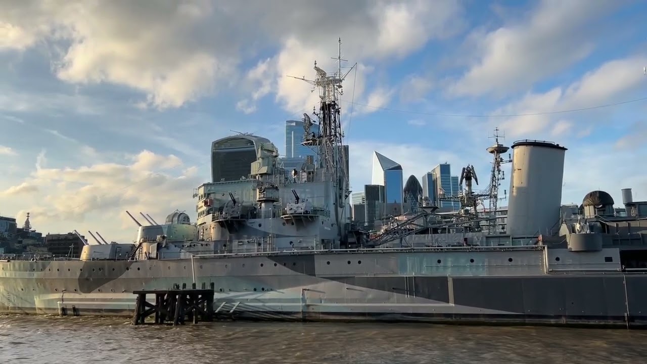 HMS BELFAST, RIVER THAMES, LONDON