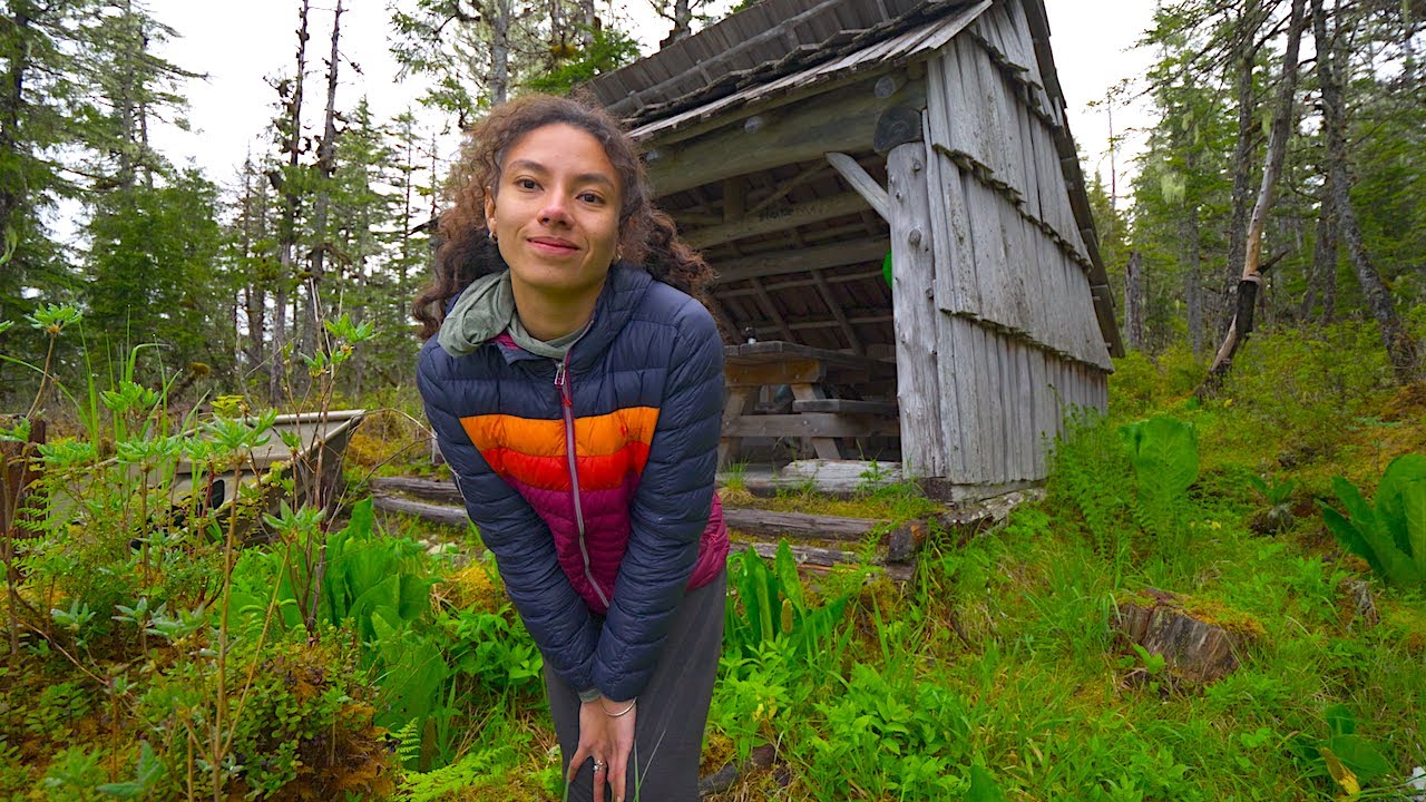 Shelter Camping alone in Alaska Bear Country *I was more afraid of the beavers*