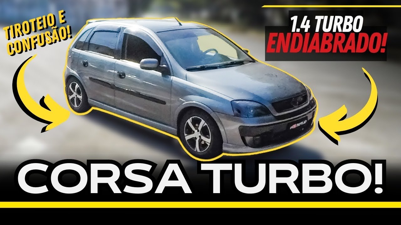 CORSA 1.4 TURBO COM @FuelTechOficial FT 550 E SAÍDA DUPLA DE ESCAPE!!!