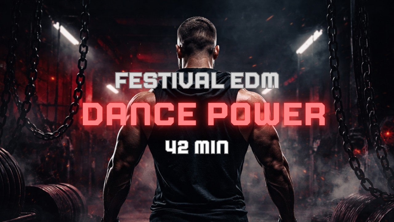 ⚡DANCE POWER TRAINING Vol. 1 | 42 Minutes Festival EDM Workout Music