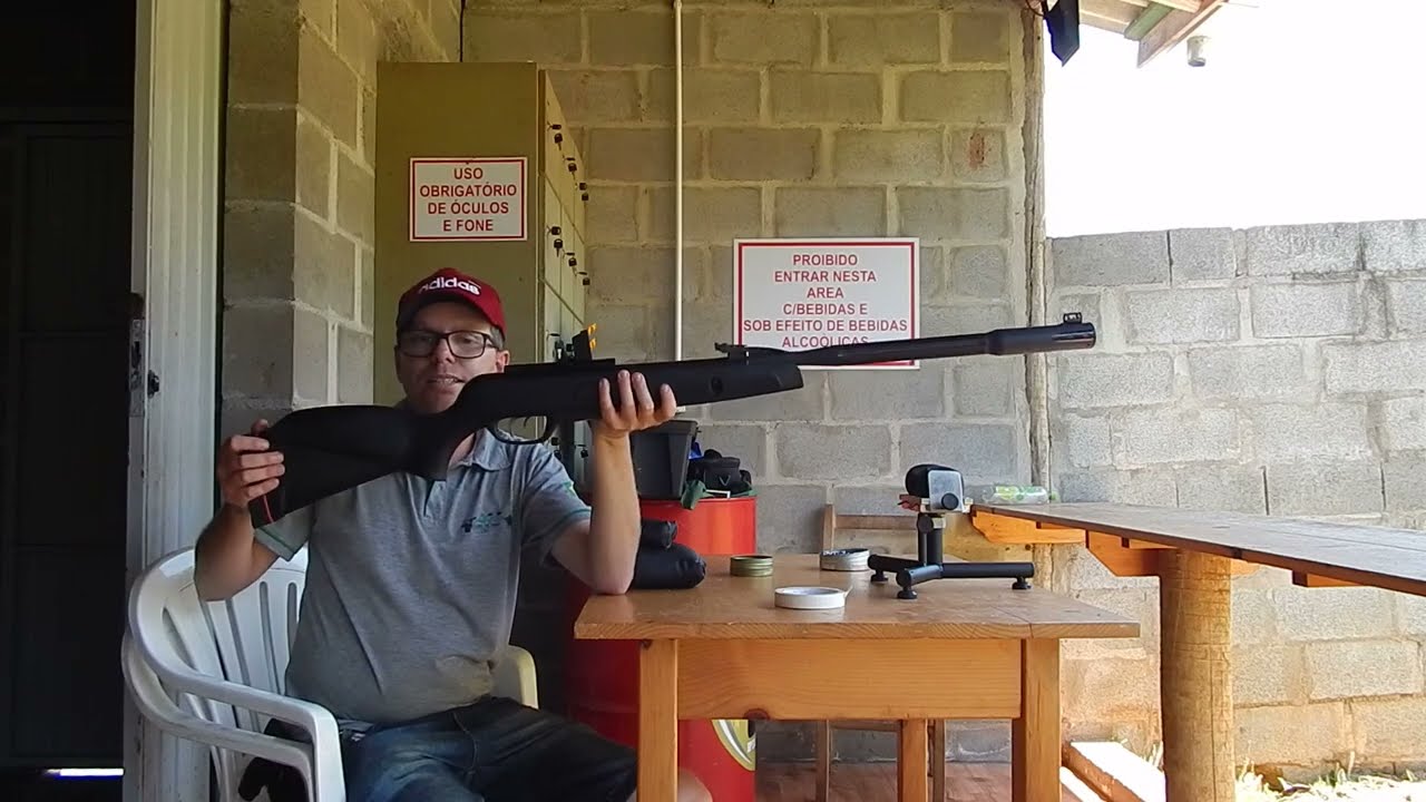 GAMO BLACK FUSION IGT 5.5 TESTE DE MIRA ABERTA