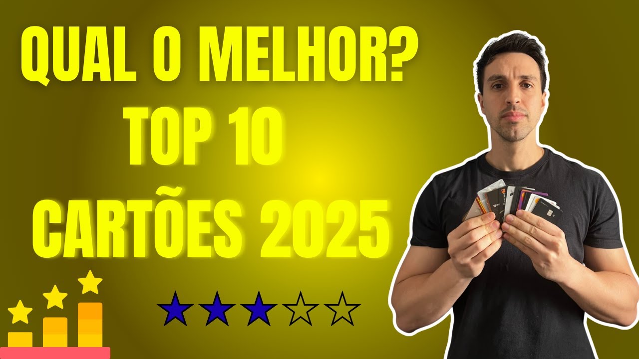 TOP10 Cartões de Crédito do Brasil em 2025 (Analisei +250!)