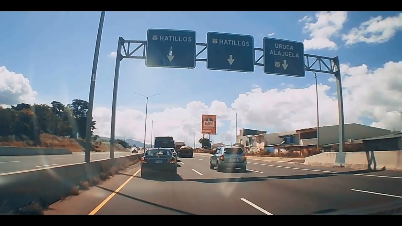 dashcam costa rica circunvalación norte a pavas