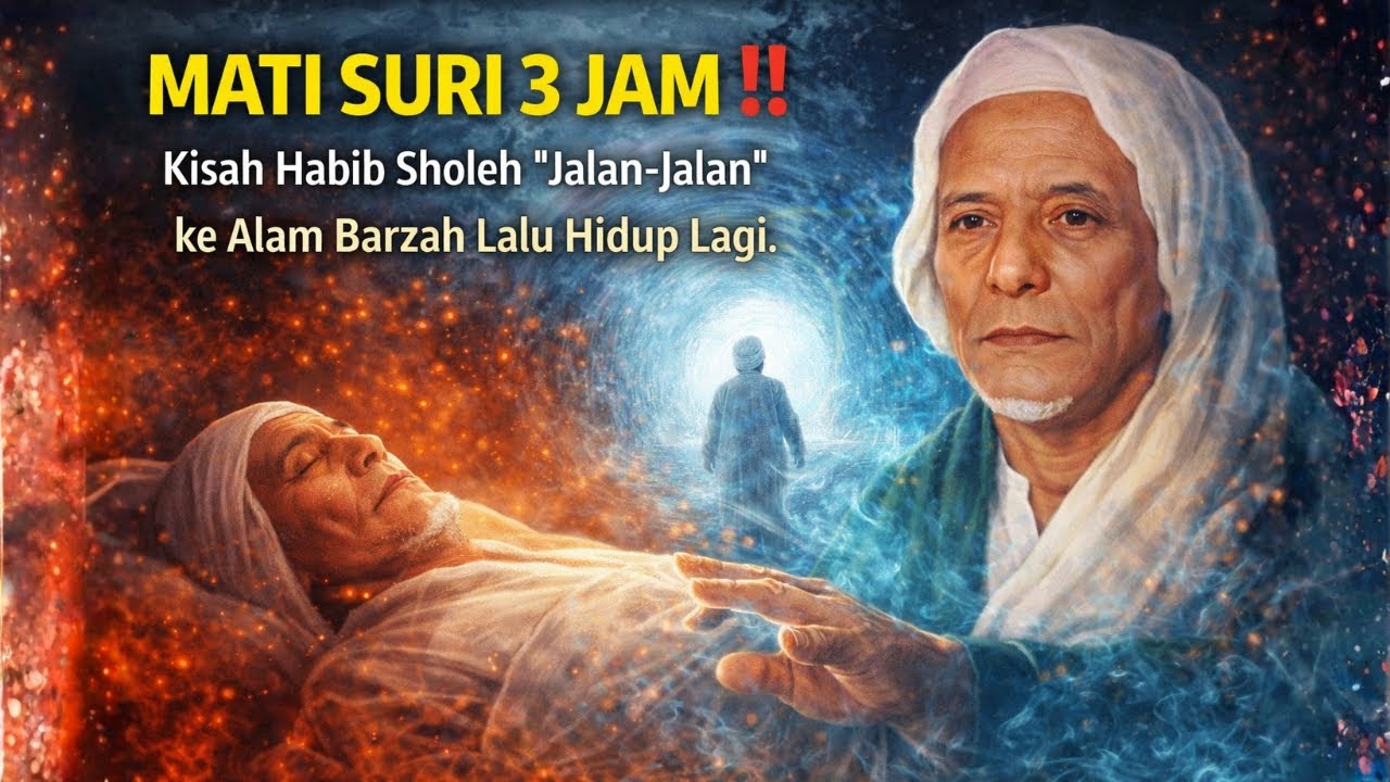 MATI SURI 3 JAM ‼️ Kisah Habib Sholeh 'Jalan Jalan' ke Alam Barzah Lalu Hidup Lagi.
