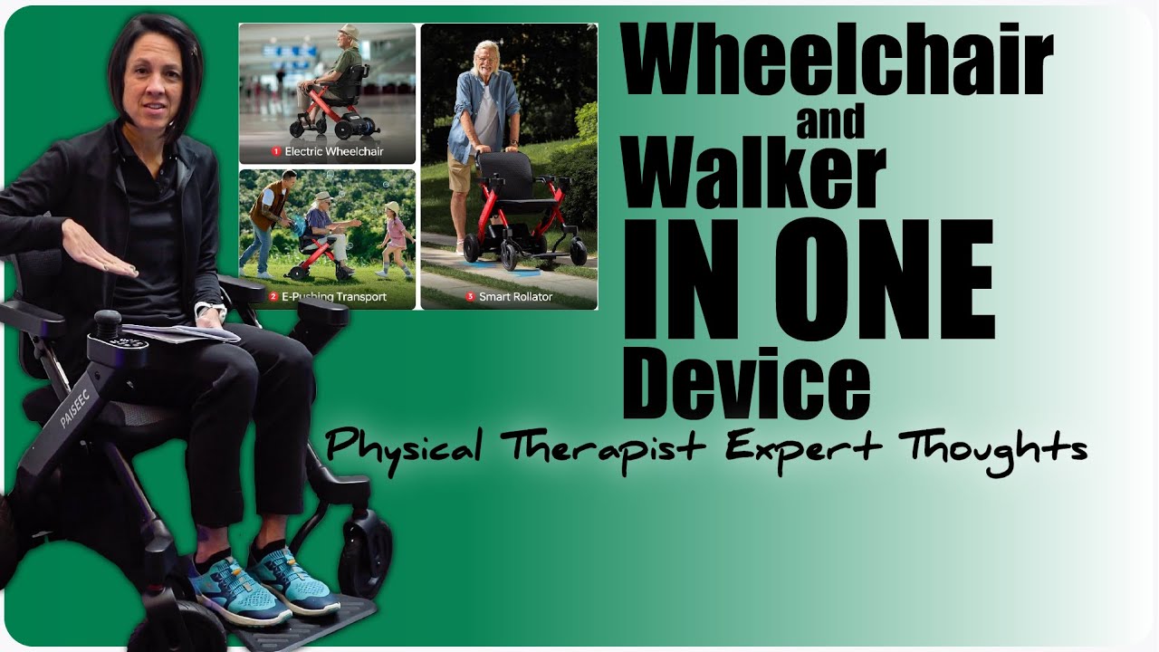 Paiseec wheelchair and walking device in one