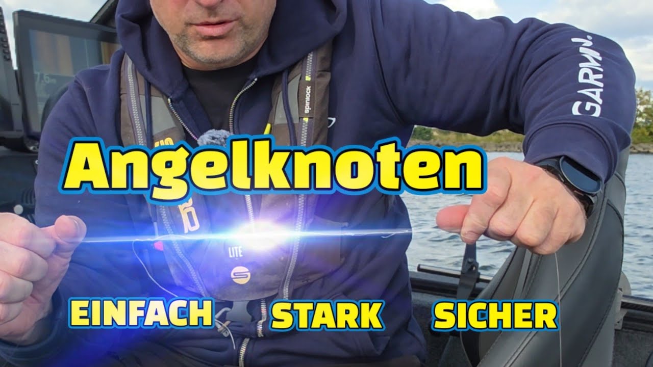1 Knoten kann ALLES | Der beste ANGELKNOTEN zum ANGELN auf FISCHE.