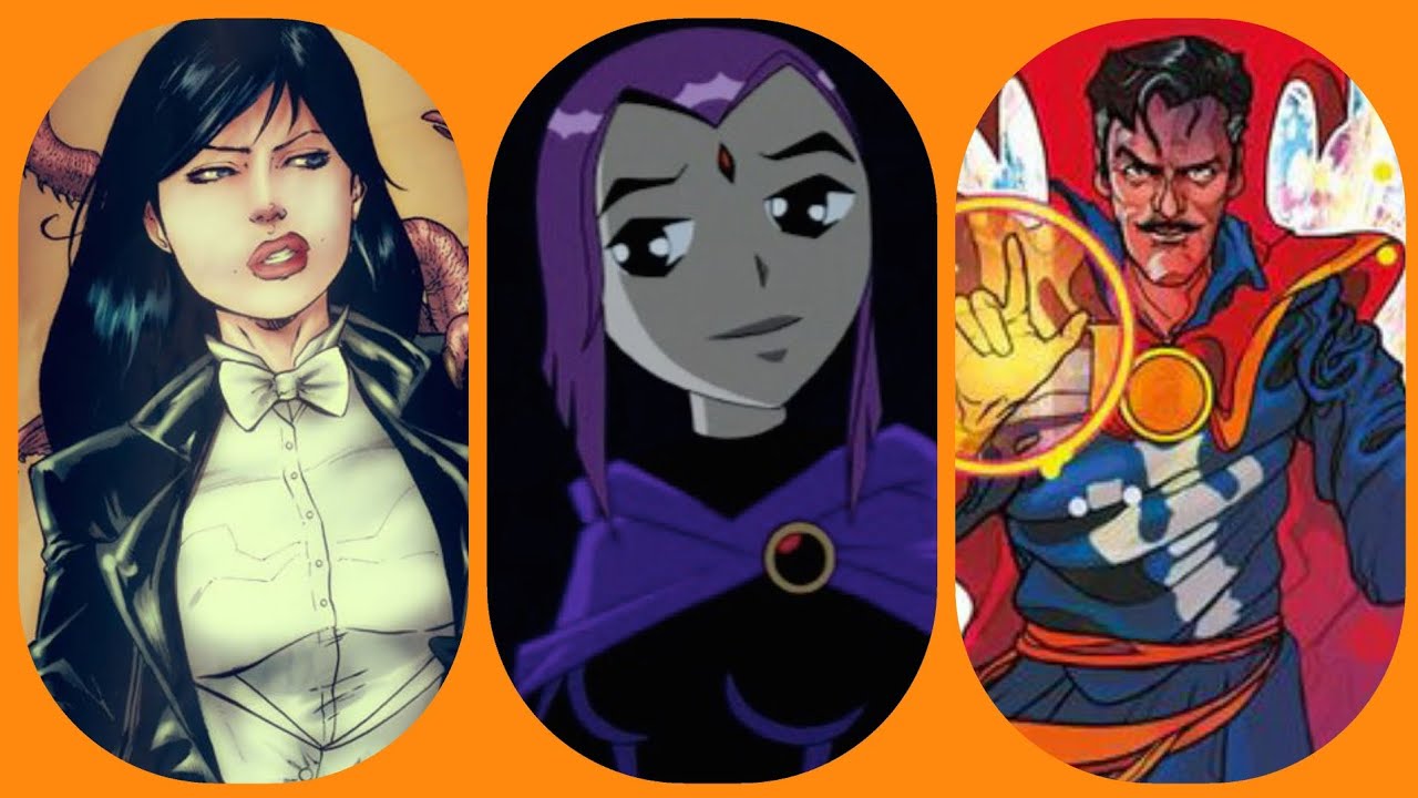 Every Comic Book Superhero with Magical Powers in Media