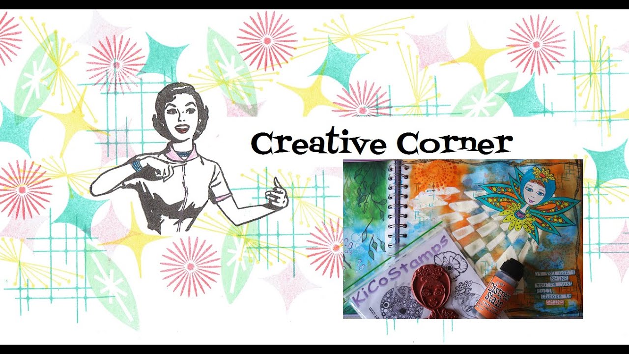 Creative Corner || Artjournal pages