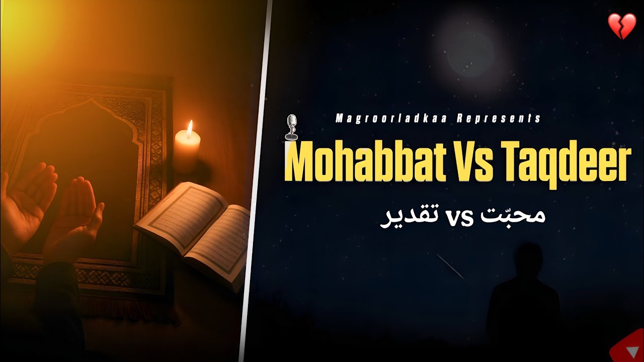 Mohabbat Vs Taqdeer || Shayari With Explanation || Magroorladkaa