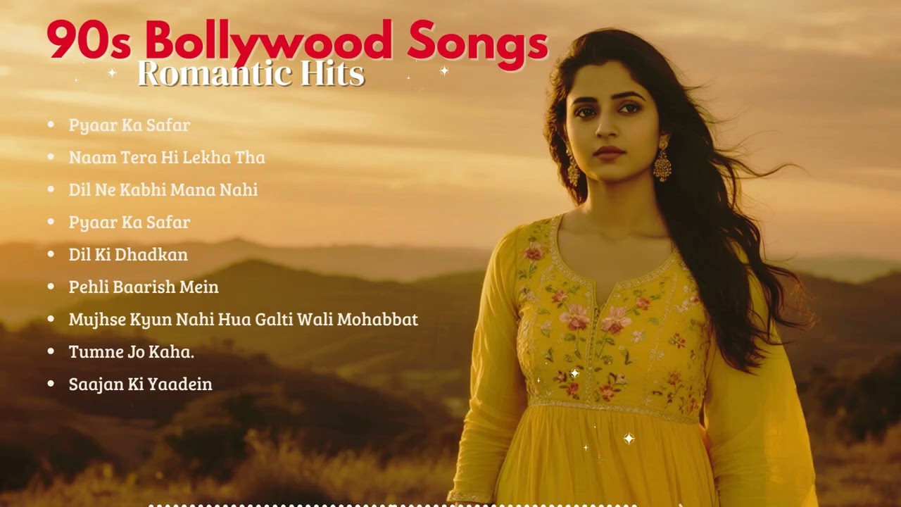 Back to the 90s 🎶 Hindi Romantic Songs That Still Melt Hearts