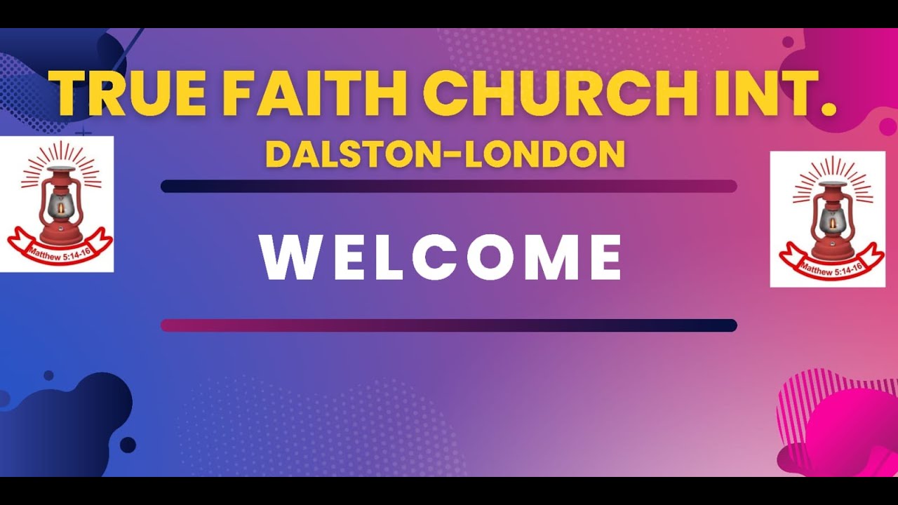 TFCI LONDON DALSTON SABBATH SERVICE AND CHILD DEDICATION