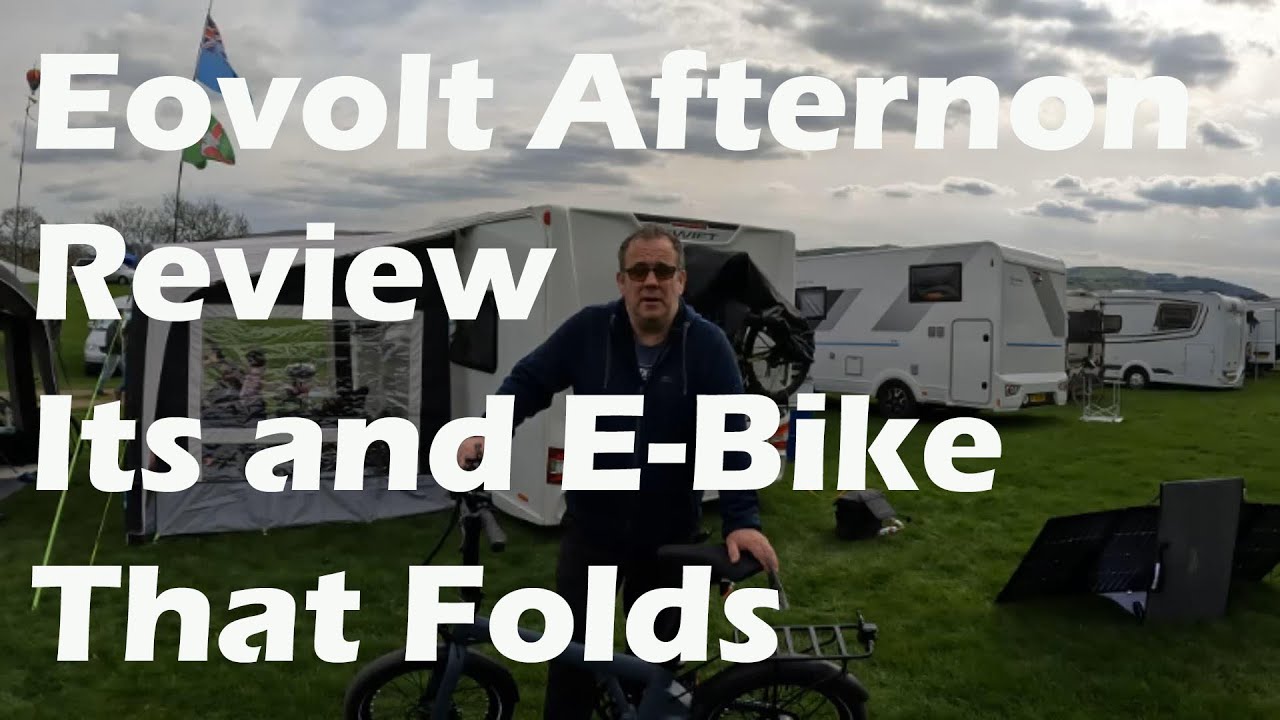 Eovolt Afternoon E Bike Review - Its an E-bike that folds !!!!