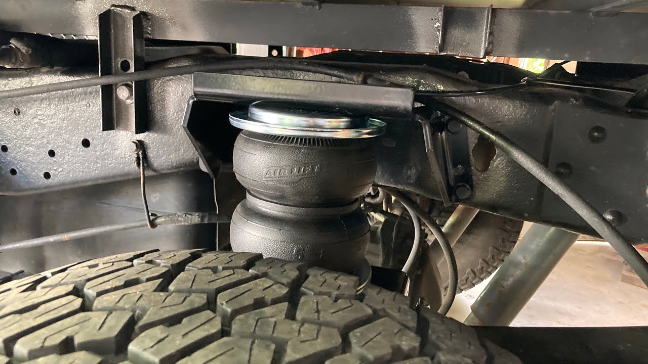 Установка пневмоподвески F250 7.3 PowerStroke (грузовик-кемпер)