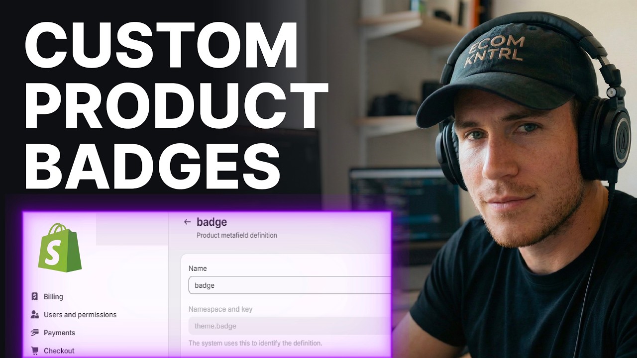How to Add Custom Product Badges to Shopify Products Without Apps (2026)