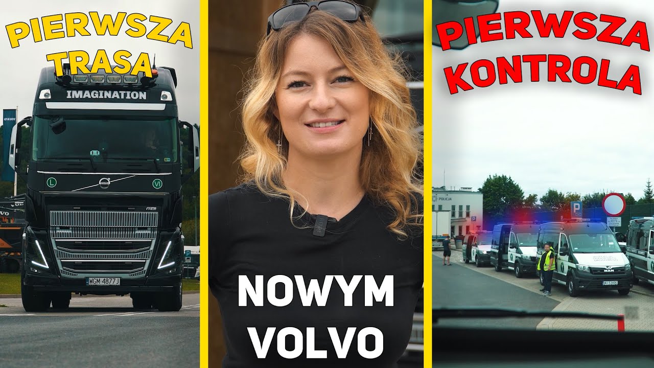 PIERWSZA TRASA NOWYM VOLVO *kontrola* FIRST TRIP ON A NEW VOLVO *inspection*